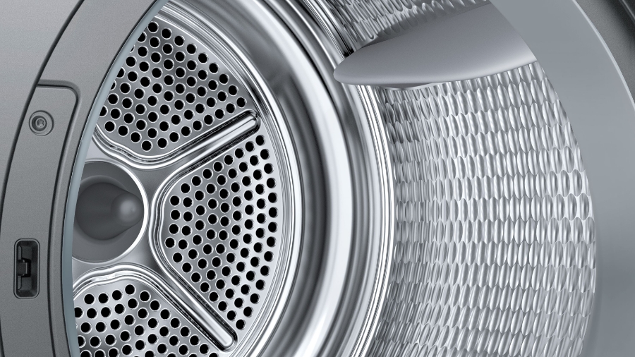 Bosch WQG243DR10 Wärmepumpentrockner, 9 kg, Grau 