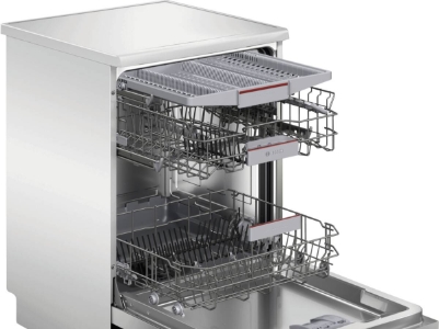 Bosch SMS4EVW08E Geschirrspüler Stand 60 cm weiß mit Besteckschublade