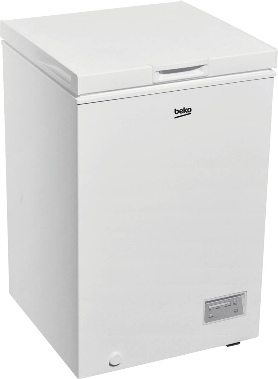 Beko CF100EWN Gefriertruhe 98 Liter, H:84,5cm, B:54,5cm, E 