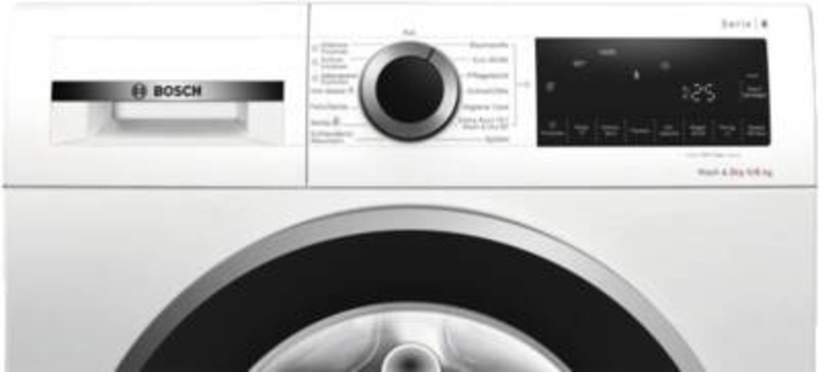 Bosch WNG24442 Waschtrockner Stand 60 cm 9kg/6kg Weiss