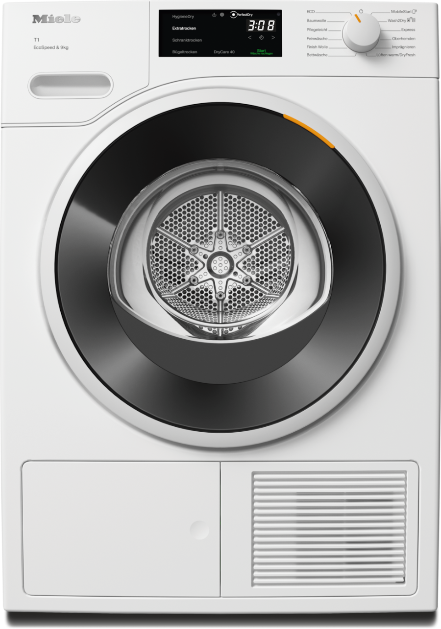 Miele TWD640WP EcoSpeed&9kg Wärmepumpen-Trockner 