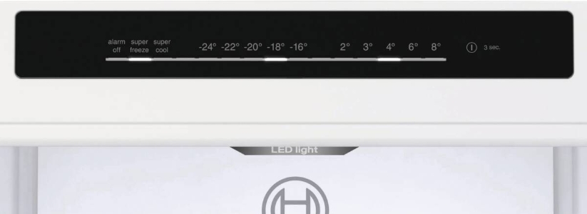 Bosch KGN362LBF Kühl-Gefrierkombination Nofrost Metall-Optik
