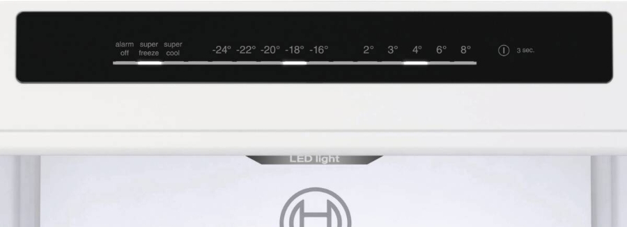 Bosch KGN362LBF Kühl-Gefrierkombination Nofrost Metall-Optik