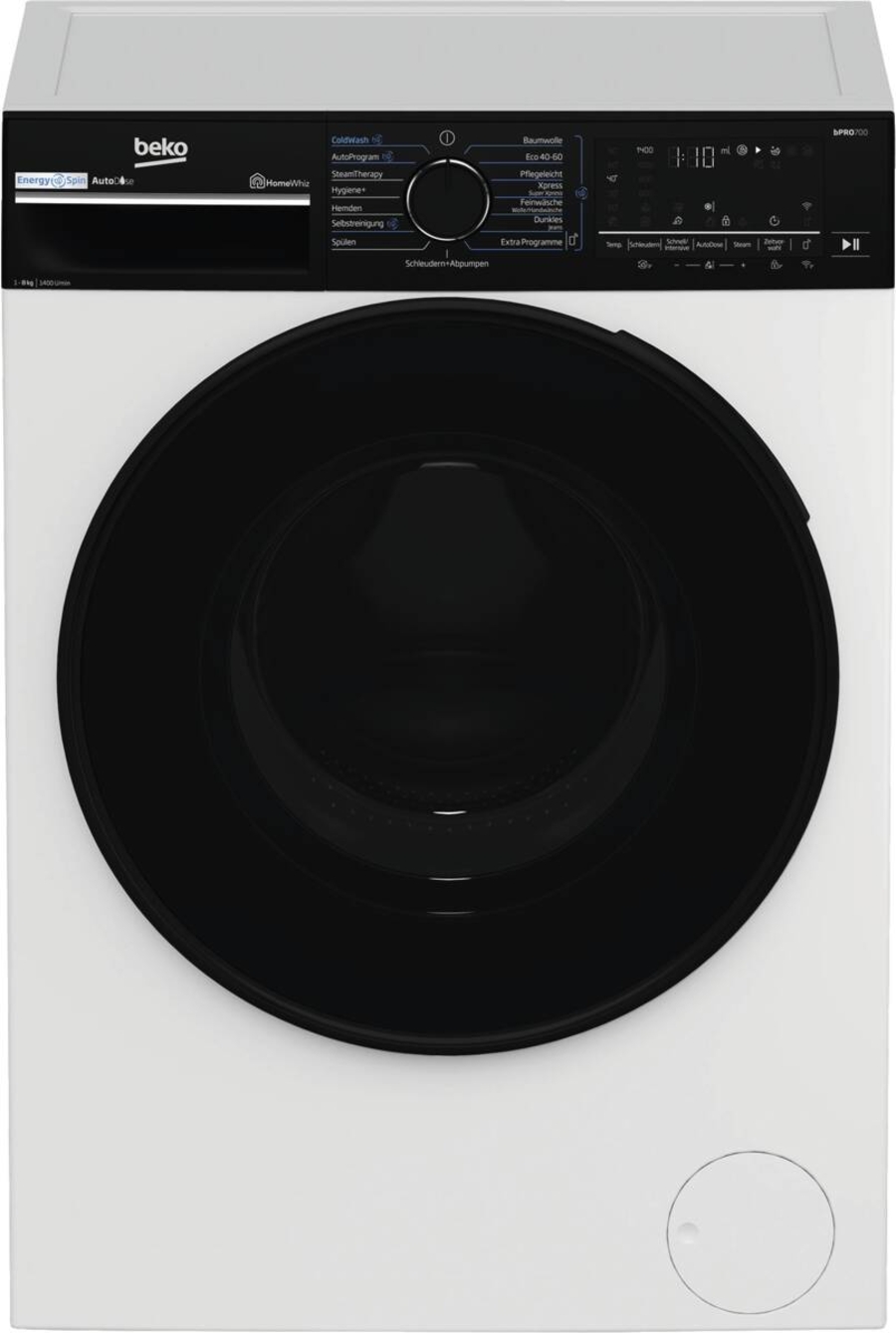 Beko B7WFU68416W Waschmaschine Stand 60 cm  Autodose,HomeWhiz
