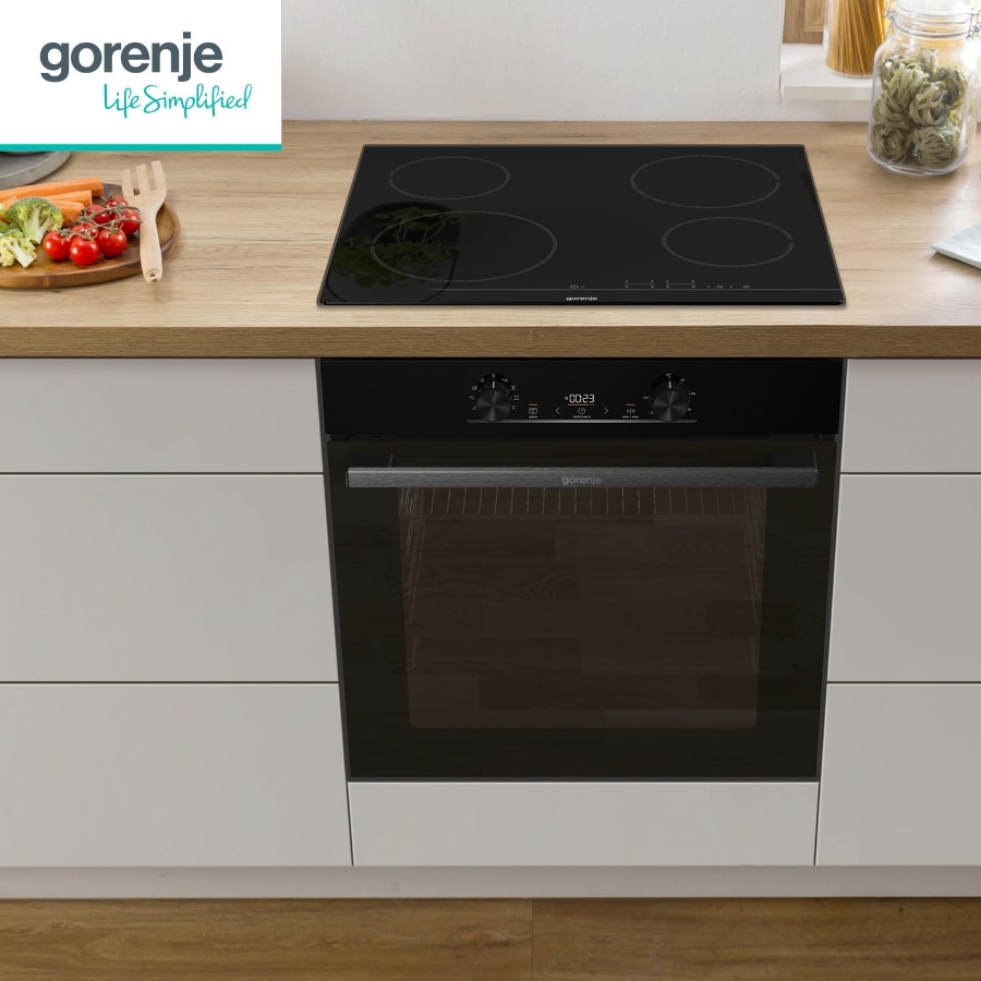 Gorenje JUMP SET AQUA/C  BackofenSet Einbau 60 cm schwarz 745395