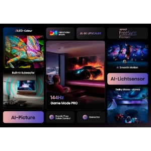 Hisense 100E7Q PRO  QLED-Fernseher 4K Ultra HD, Smart-TV, 4K UHD QLED