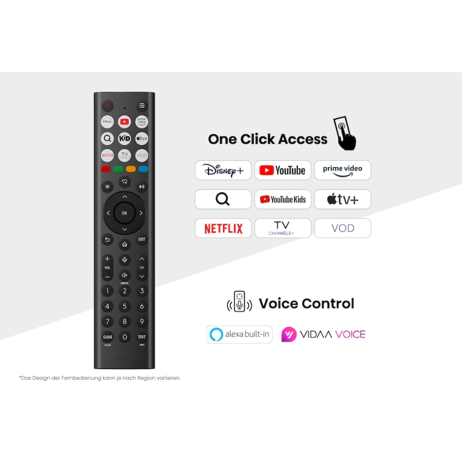 Hisense 100E7Q PRO  QLED-Fernseher 4K Ultra HD, Smart-TV, 4K UHD QLED