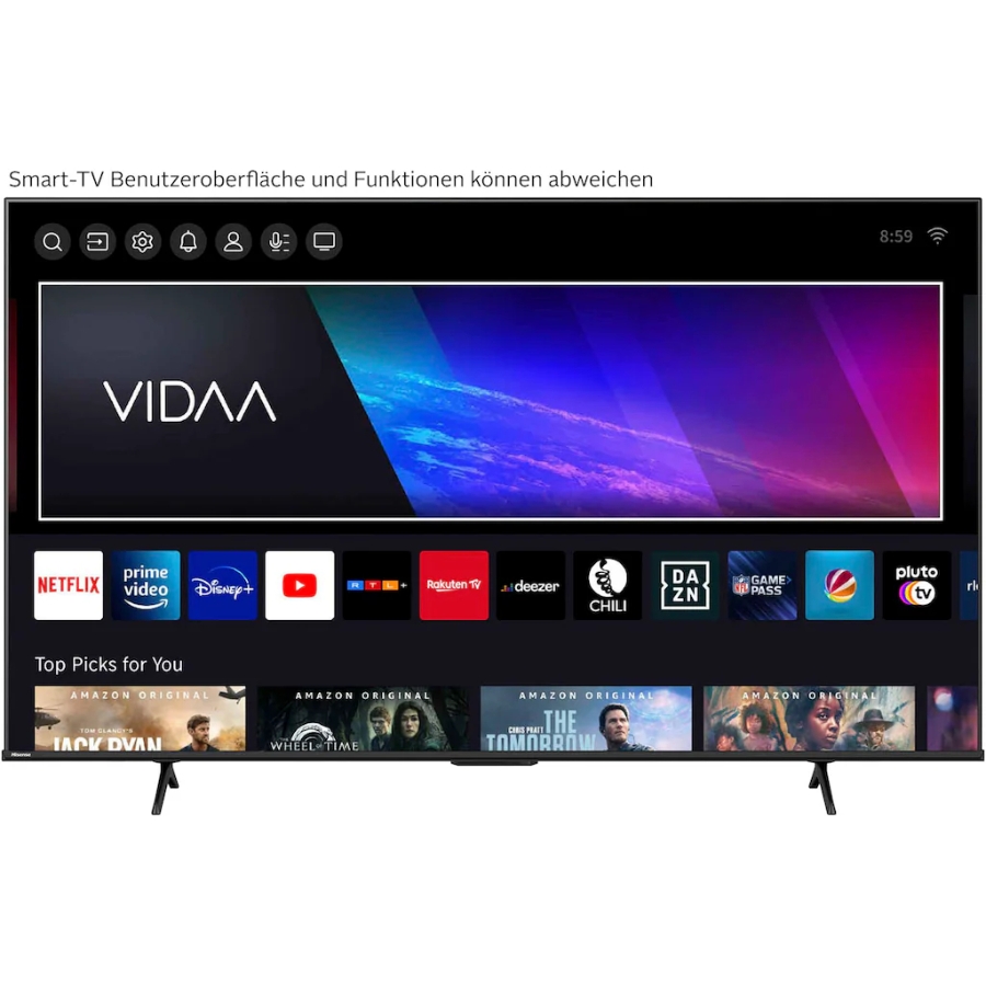 Hisense 100E7Q PRO  QLED-Fernseher 4K Ultra HD, Smart-TV, 4K UHD QLED