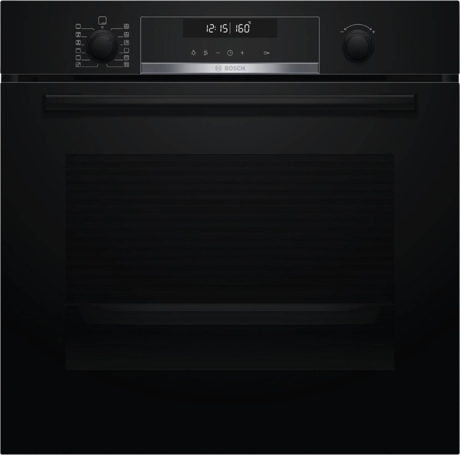 Bosch HBG578BB3  Einbau Backofen Schwarz  Pyrolyse-Selbstreinigung
