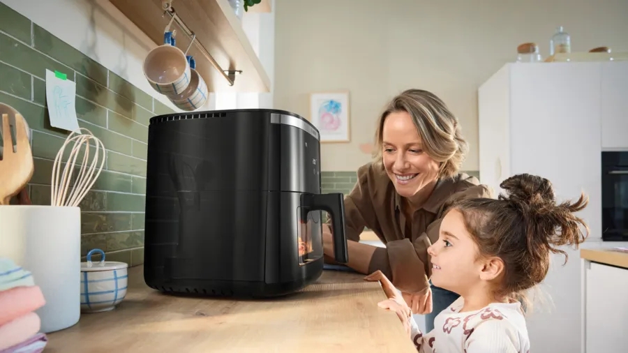 Bosch MAFS2671B Heißluftfritteuse Schwarz 7,2 Liter 