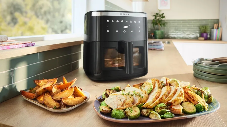 Bosch MAFS2671B Heißluftfritteuse Schwarz 7,2 Liter 