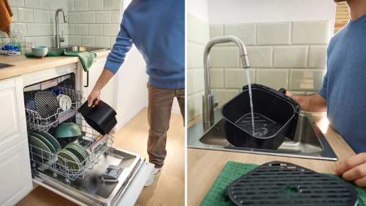 Bosch MAFS2462B Heißluftfritteuse Schwarz 6,1 Liter 