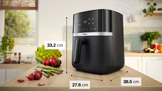 Bosch MAFS2462B Heißluftfritteuse Schwarz 6,1 Liter 