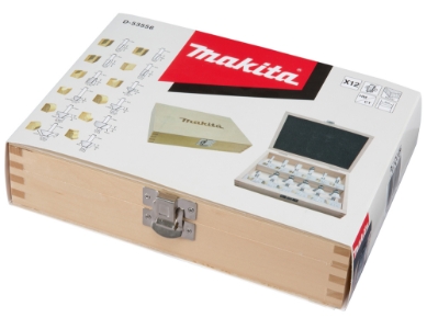 Makita D-53556  Fräser-Set 12 tlg. 8mm • 12 Stk.