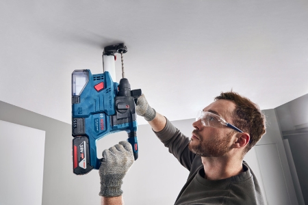 BOSCH Professional GBH 18V-22 Akku-Bohrhammer mit SDS plus 0611924004