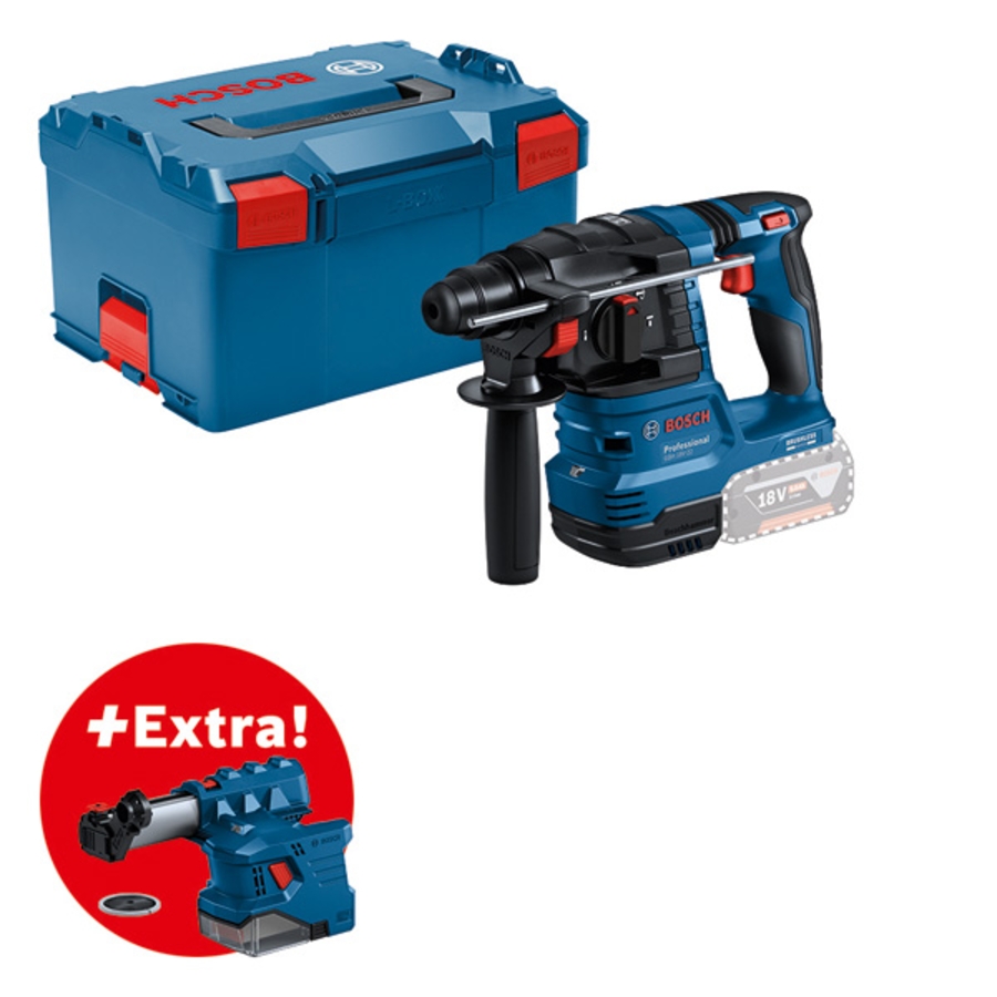 BOSCH Professional GBH 18V-22 Akku-Bohrhammer mit SDS plus 0611924004
