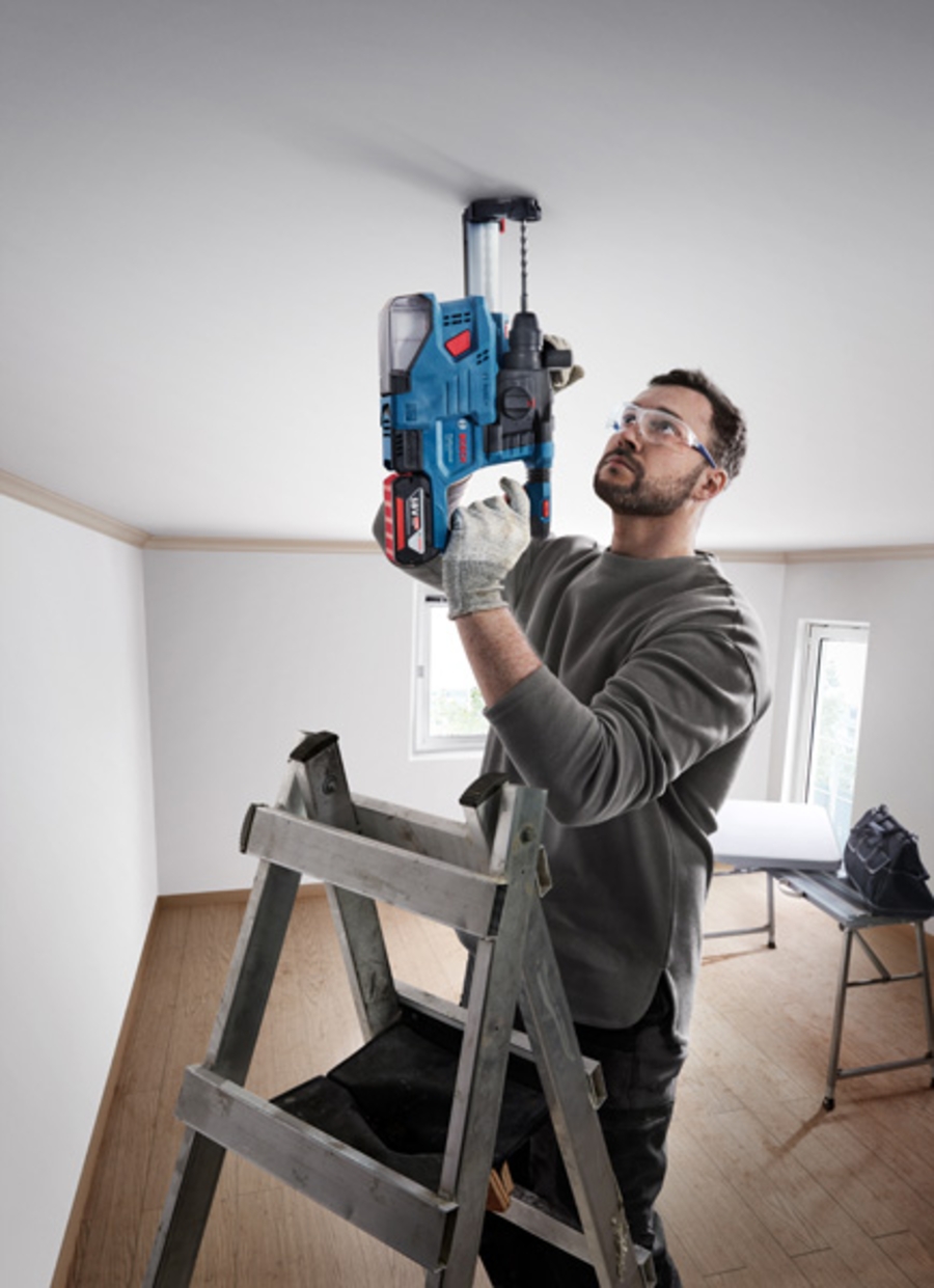 BOSCH Professional GBH 18V-22 Akku-Bohrhammer mit SDS plus 0611924004