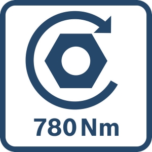 BOSCH Professional GDS 18V-780  Akku-Drehschlagschrauber 06019P4021