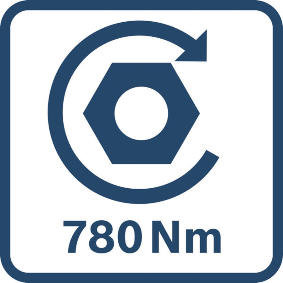 BOSCH Professional GDS 18V-780  Akku-Drehschlagschrauber 06019P4021