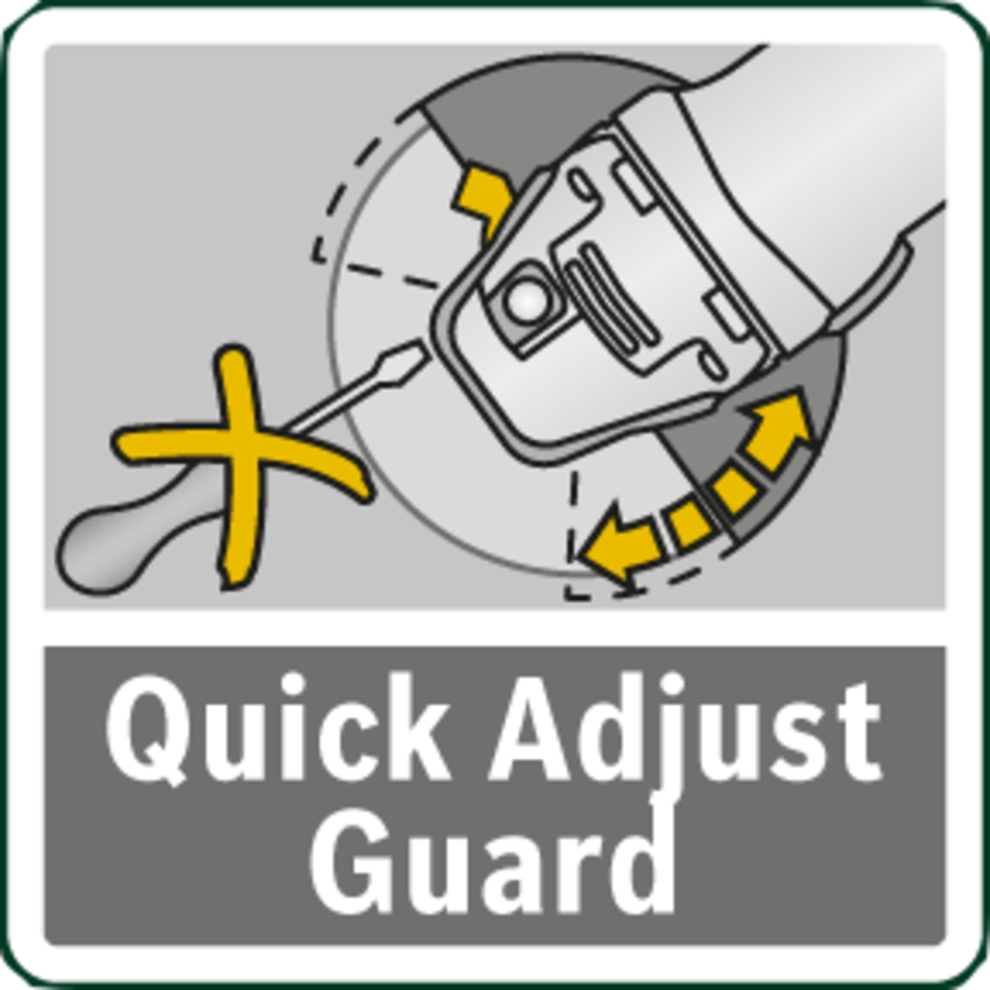 Bosch Garten & Werkzeug UniversalGrind 850-125 Winkelschleifer 125mm, 12000 U/min,850W