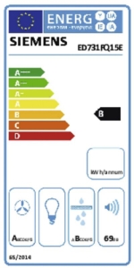 Siemens Extraklasse ED731FQ15E Kochfeld Einbau autark mit Dunstabzug Schwarz 