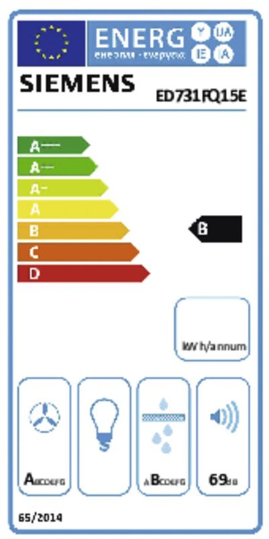 Siemens Extraklasse ED731FQ15E Kochfeld Einbau autark mit Dunstabzug Schwarz 