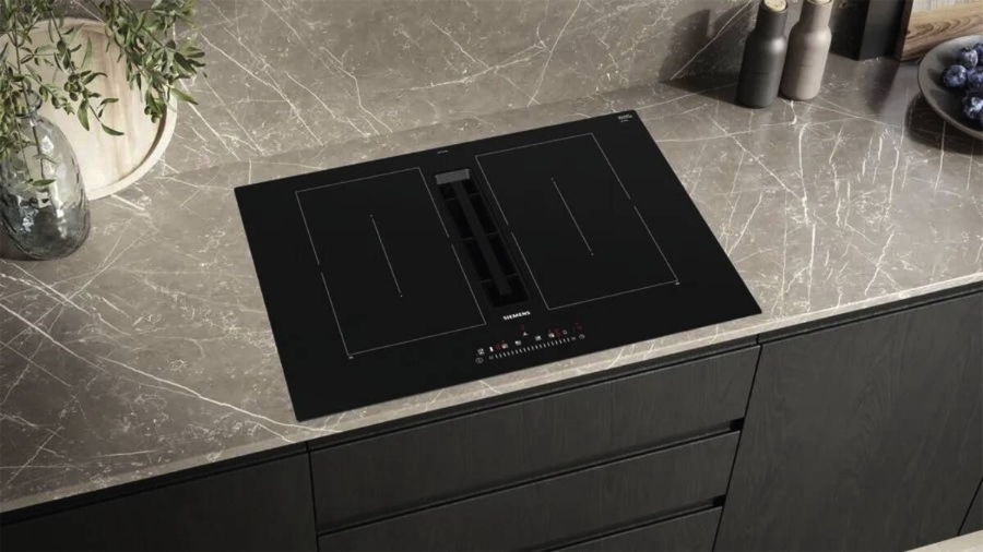 Siemens Extraklasse ED731FQ15E Kochfeld Einbau autark mit Dunstabzug Schwarz 