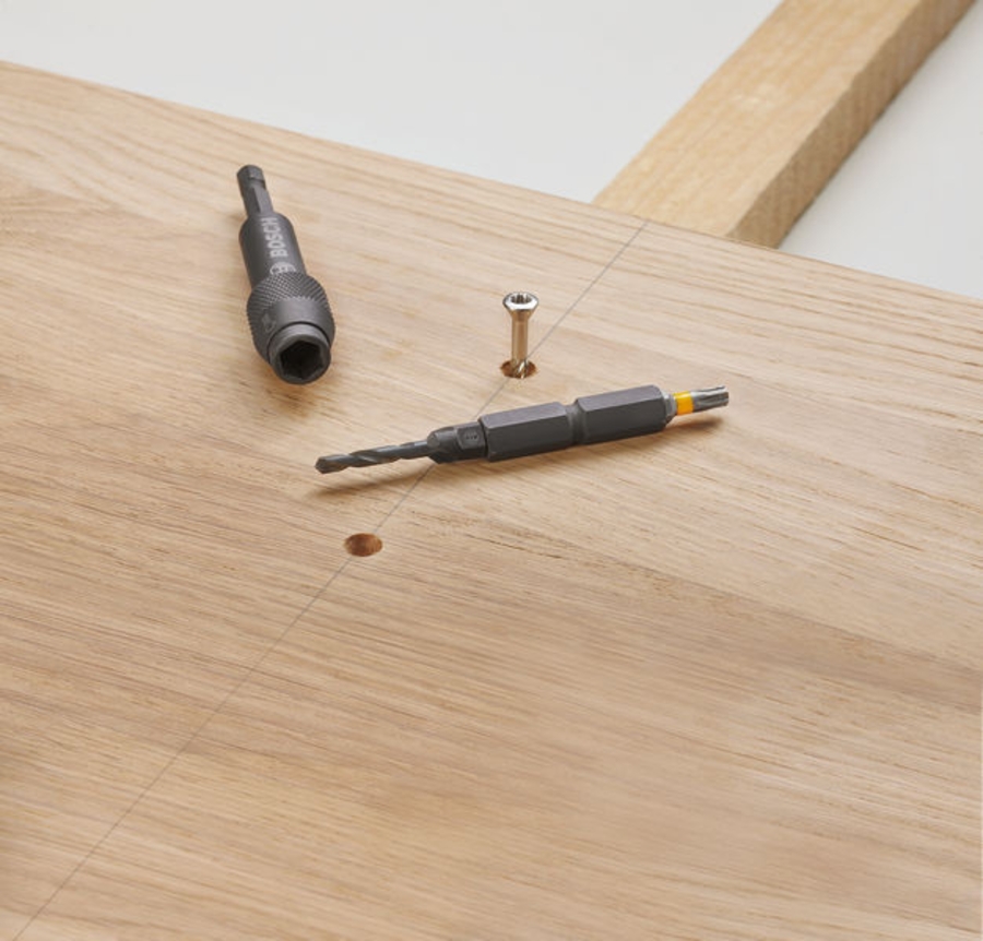 BOSCH Professional Extra Hard Set mit HSS-Spiralbohrern und  Schrauberbits, 20-teilig 2607002786 