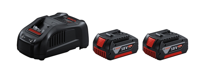 BOSCH Professional 2 x GBA 18V 5.0Ah + GAL 1880 CV Starter-Set 1600A00B8J