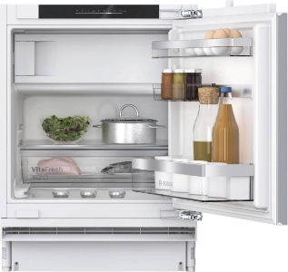 Bosch KUL22ADD0 Unterbau-Einbau Kühlschrank mit Gefrierfach 82cm Nische Weiss