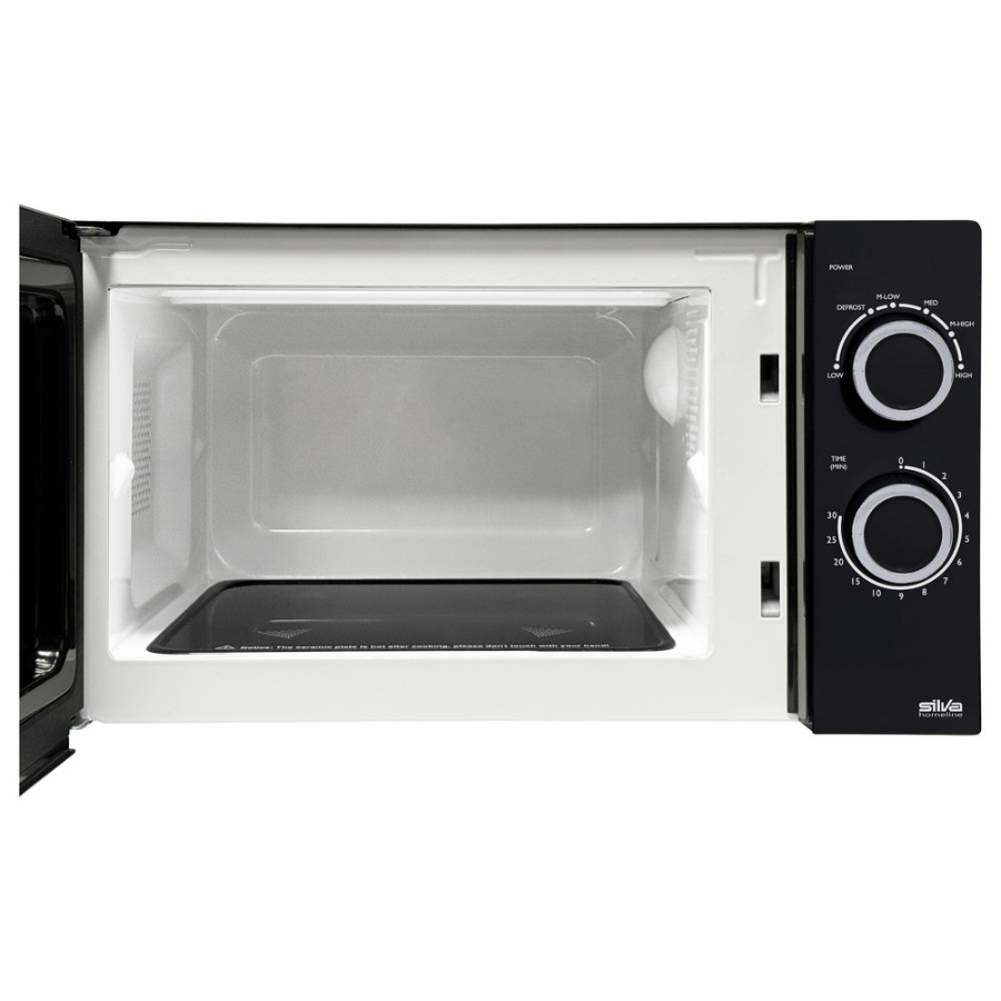Silva MW-C 25.2 Mikrowelle, 700 W, 20 L, Keramikboden ohne Drehtel 430031
