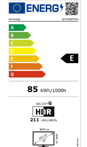 Samsung QE65Q8FA  65 Zoll QLED 4K Vision AI TV Fernseher Grau 