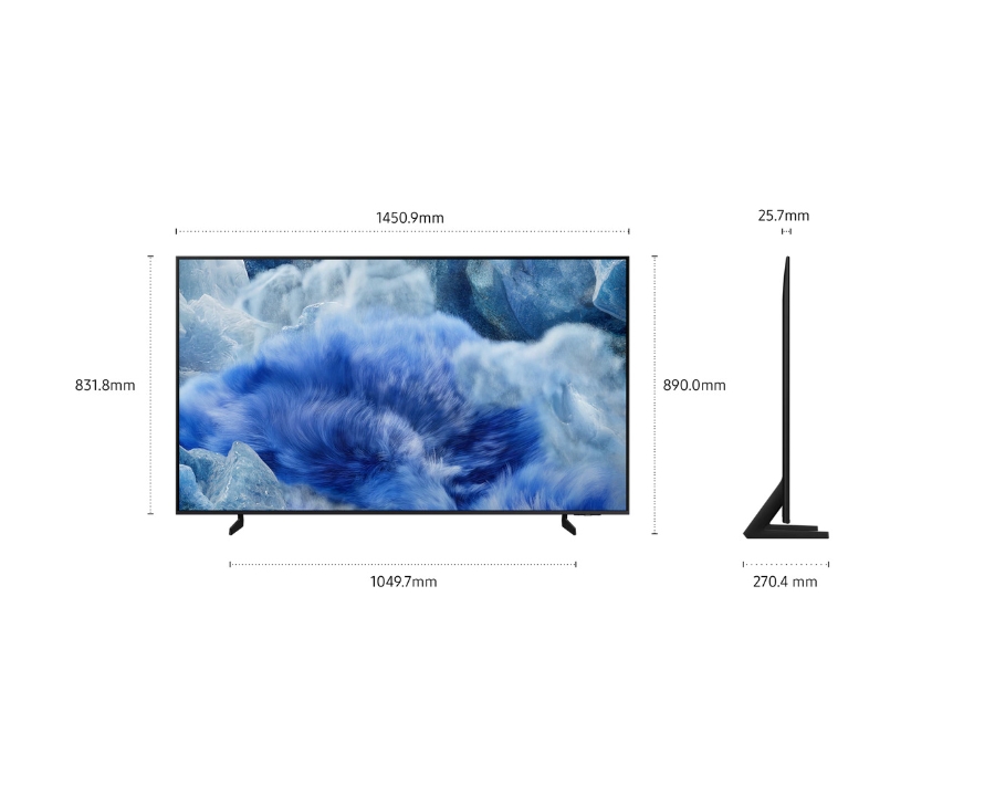 Samsung QE65Q8FA  65 Zoll QLED 4K Vision AI TV Fernseher 65"(165cm) 