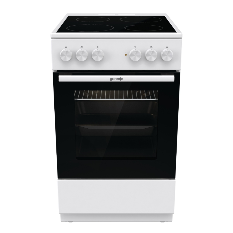 Gorenje GEC5A21WG Elektroherd mit Glaskeramik-Kochfeld  740524