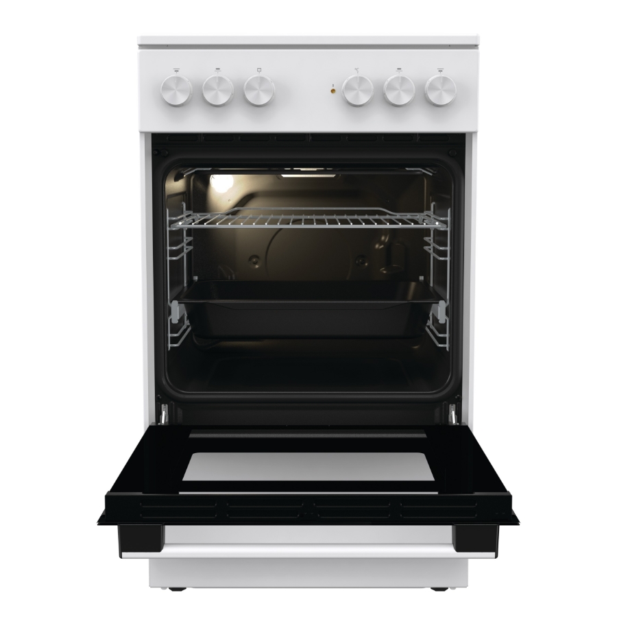 Gorenje GEC5A21WG Elektroherd mit Glaskeramik-Kochfeld  740524