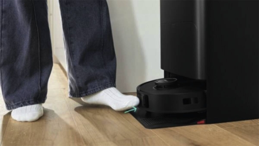 Bosch EXCLUSIV BCRDW3BAB Saugroboter Spotless Max Schwarz 