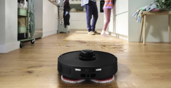 Bosch EXCLUSIV BCRDW3BAB Saugroboter Spotless Max Schwarz 