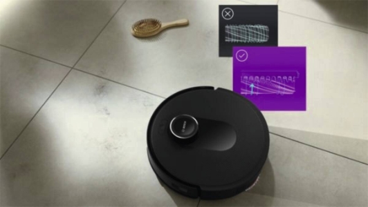 Bosch EXCLUSIV BCRDW3BAB Saugroboter Spotless Max Schwarz 