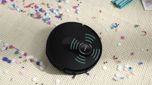 Bosch EXCLUSIV BCRDW3BAB Saugroboter Spotless Max Schwarz 