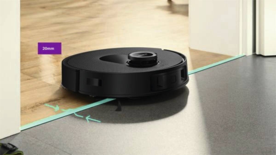 Bosch EXCLUSIV BCRDW3BAB Saugroboter Spotless Max Schwarz 