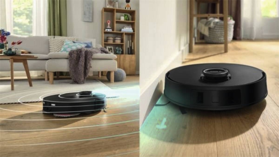 Bosch EXCLUSIV BCRDW3BAB Saugroboter Spotless Max Schwarz 