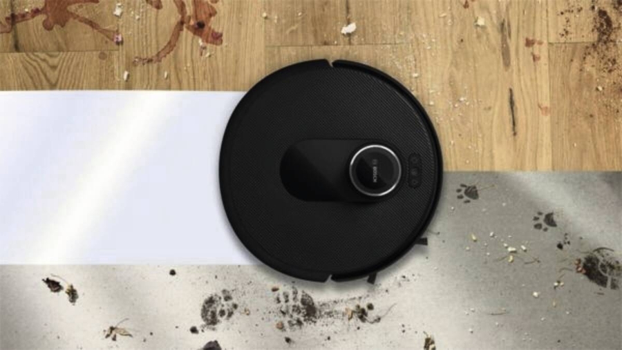 Bosch EXCLUSIV BCRDW3BAB Saugroboter Spotless Max Schwarz 