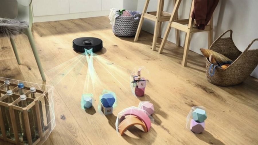 Bosch EXCLUSIV BCRDW3BAB Saugroboter Spotless Max Schwarz 