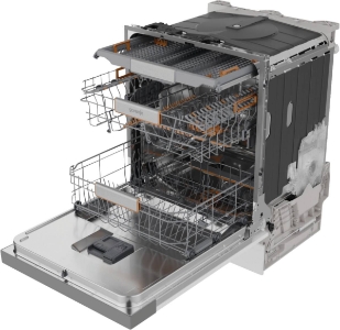 Gorenje GI673A91X Geschirrspüler Einbau teilintegriert 60cm mit Besteckschublade