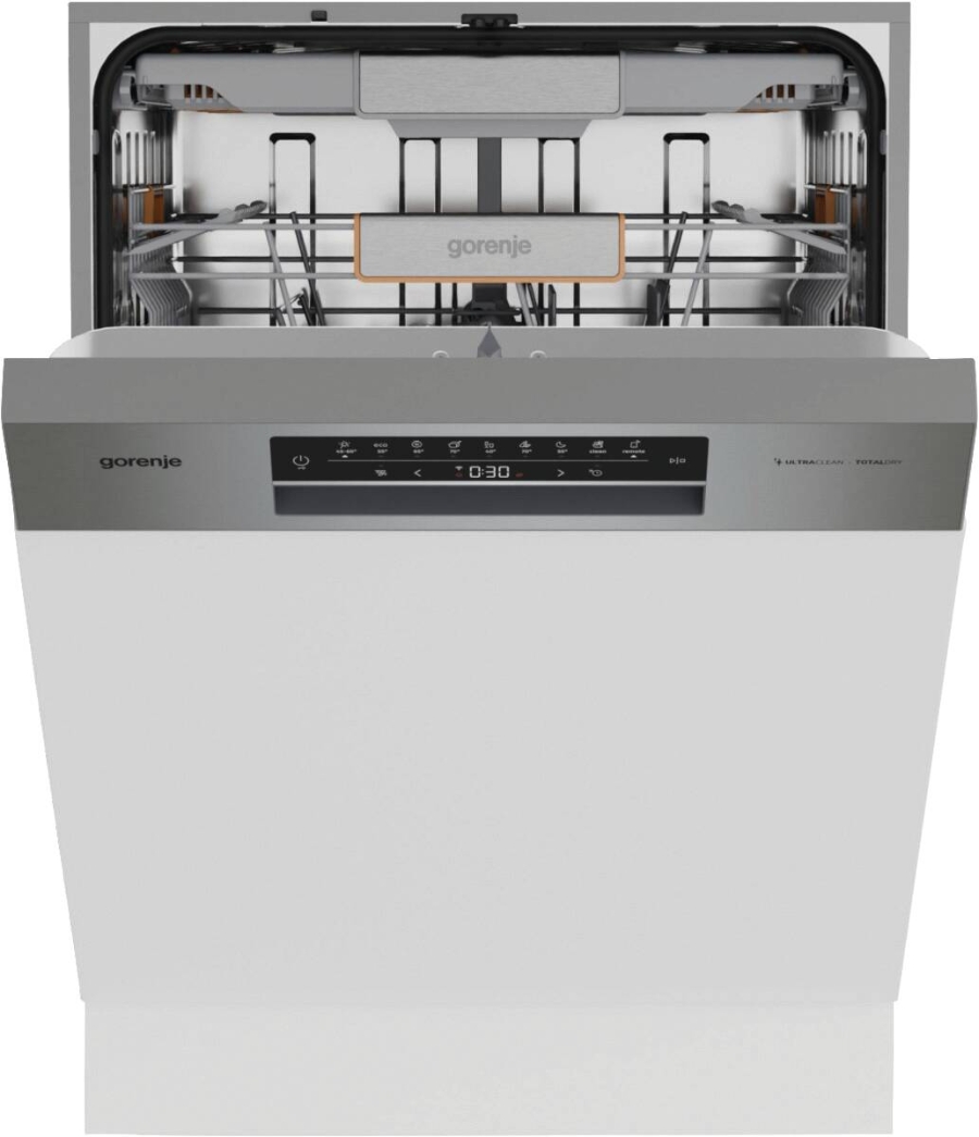 Gorenje GI673A91X Geschirrspüler Einbau teilintegriert 60cm mit Besteckschublade