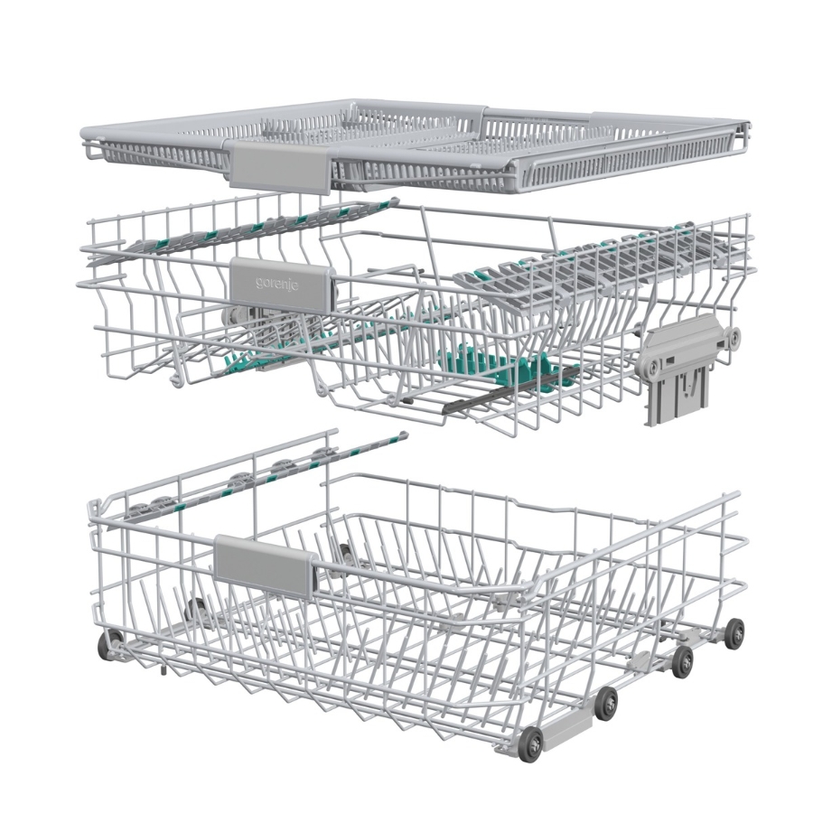 Gorenje GV673A61 Geschirrspüler Einbau vollintegriert mit  Besteckschublade 60 cm
