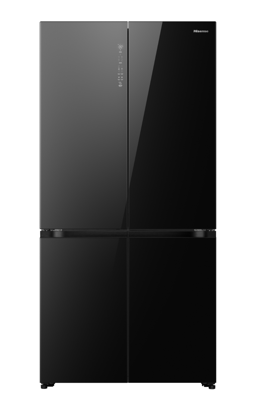 Hisense RQ768N4GBE Multidoor Kühl-Gefrierkombination Schwarz 591l nur 60cm Tief