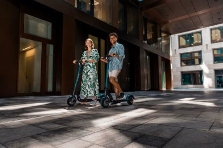 SoFlow SO  01 E-Scooter Grün 