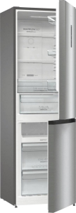 Gorenje NRKP61EA2XL4 Kühl-/Gefrierkombination Stand  Silber
