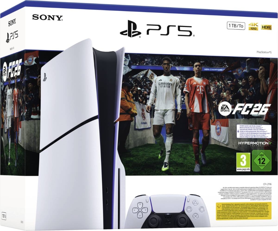 Playstation PS5  mit Laufwerk 1TB - EA Sports FC 26 Bundle 